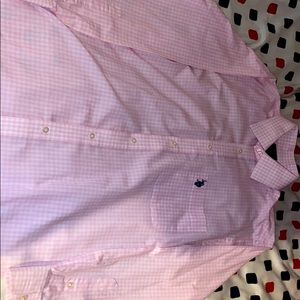 Pink and White Dress Shirt